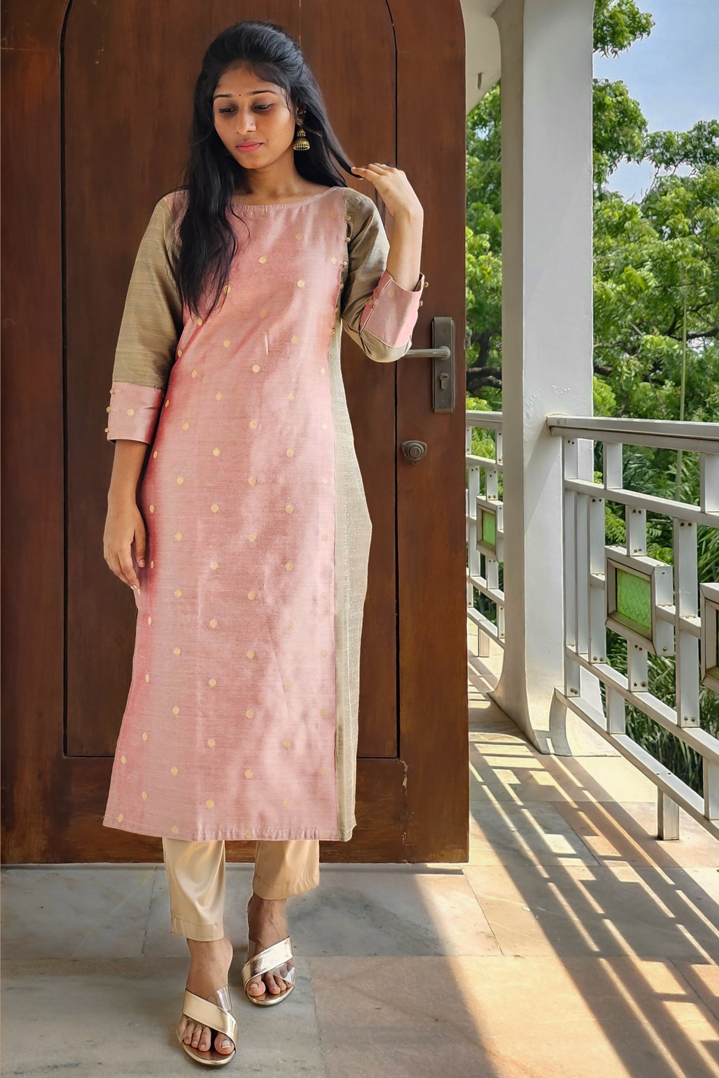 Soft Pink Dupion