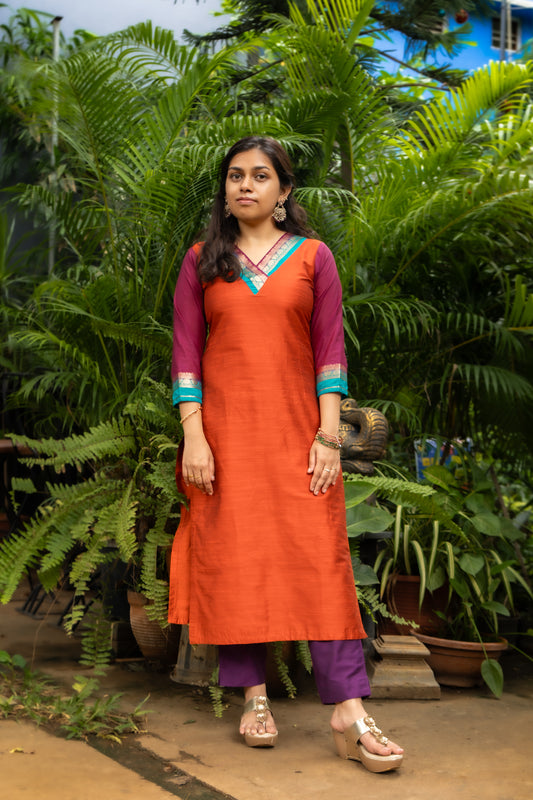 Rust Orange Contrasts