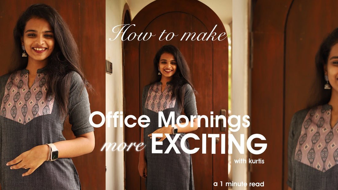 Do Kurtis Make Office Mornings More Exciting? - Sakyaa India