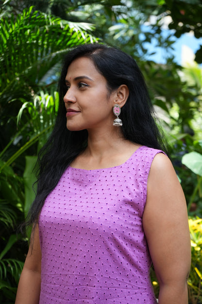 Lavender hakoba dress
