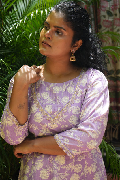 Lilac cotton set