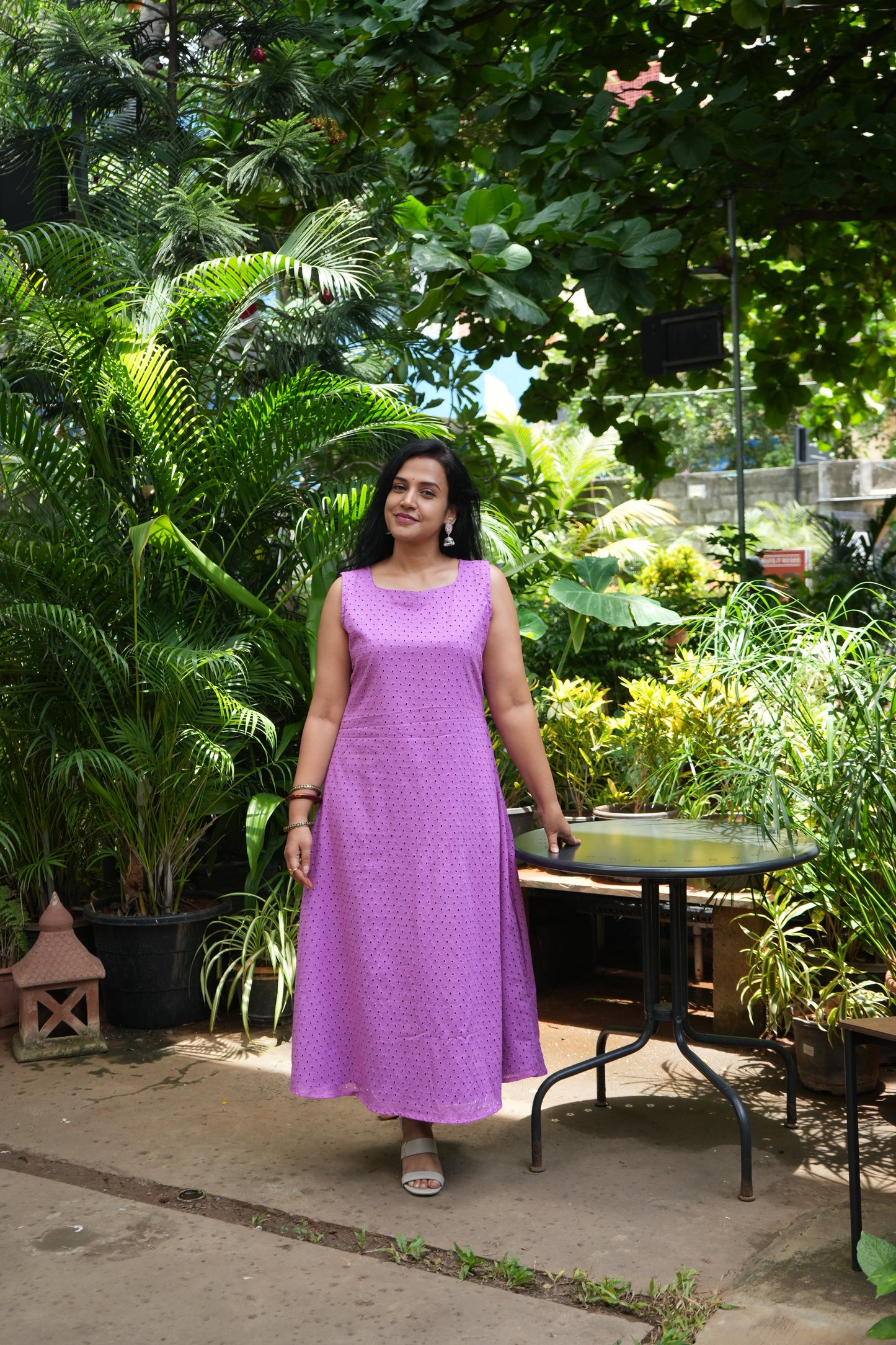 Lavender hakoba dress