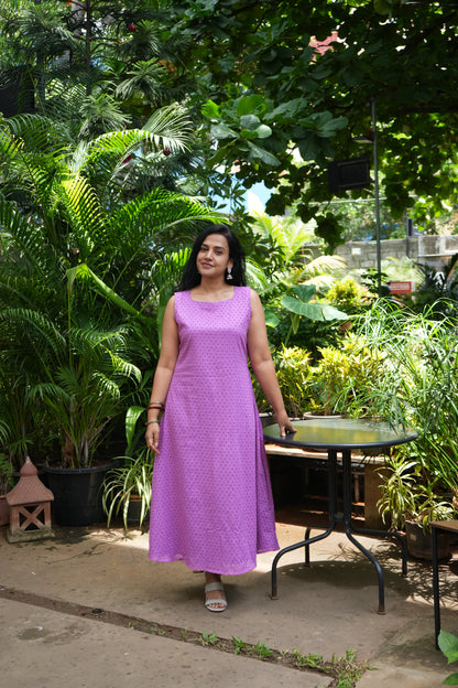 Lavender hakoba dress